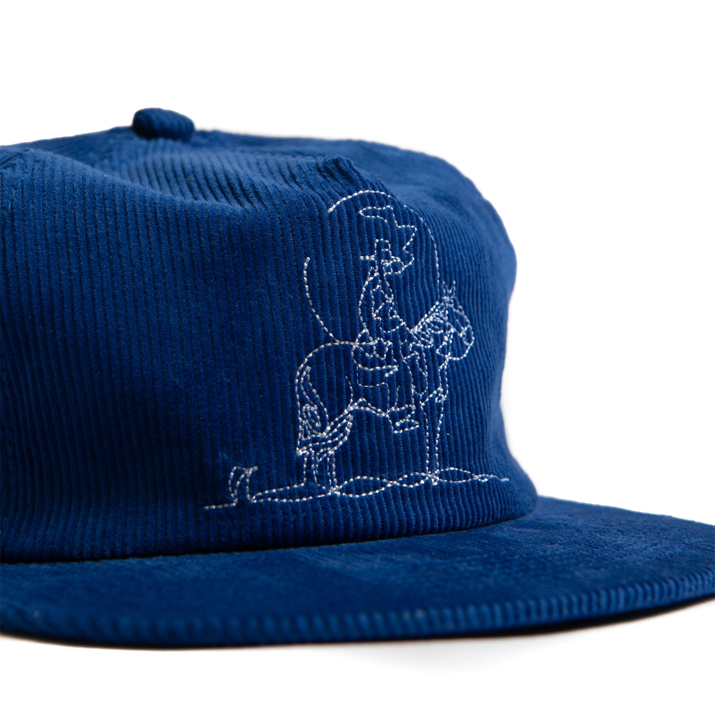 Cowboy Cord Cap Blue