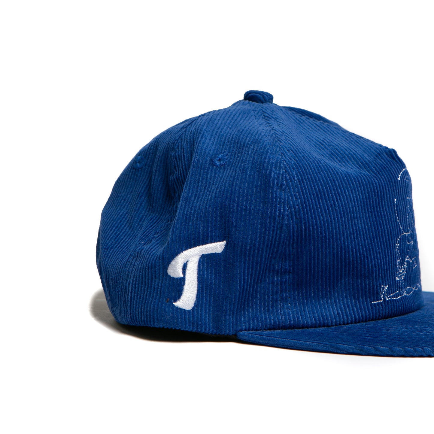 Cowboy Cord Cap Blue