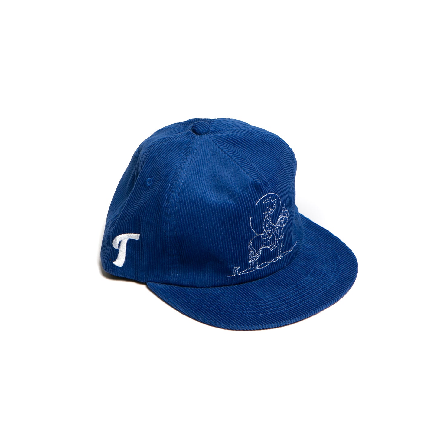 Cowboy Cord Cap Blue