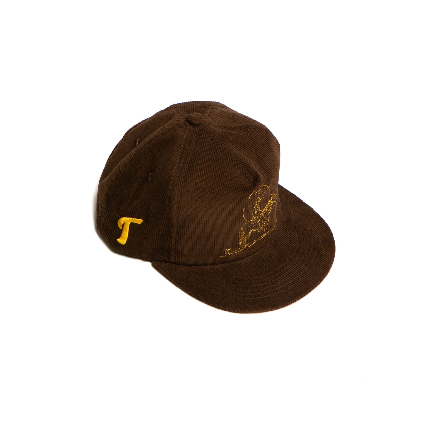 Cowboy Cord Cap Brown
