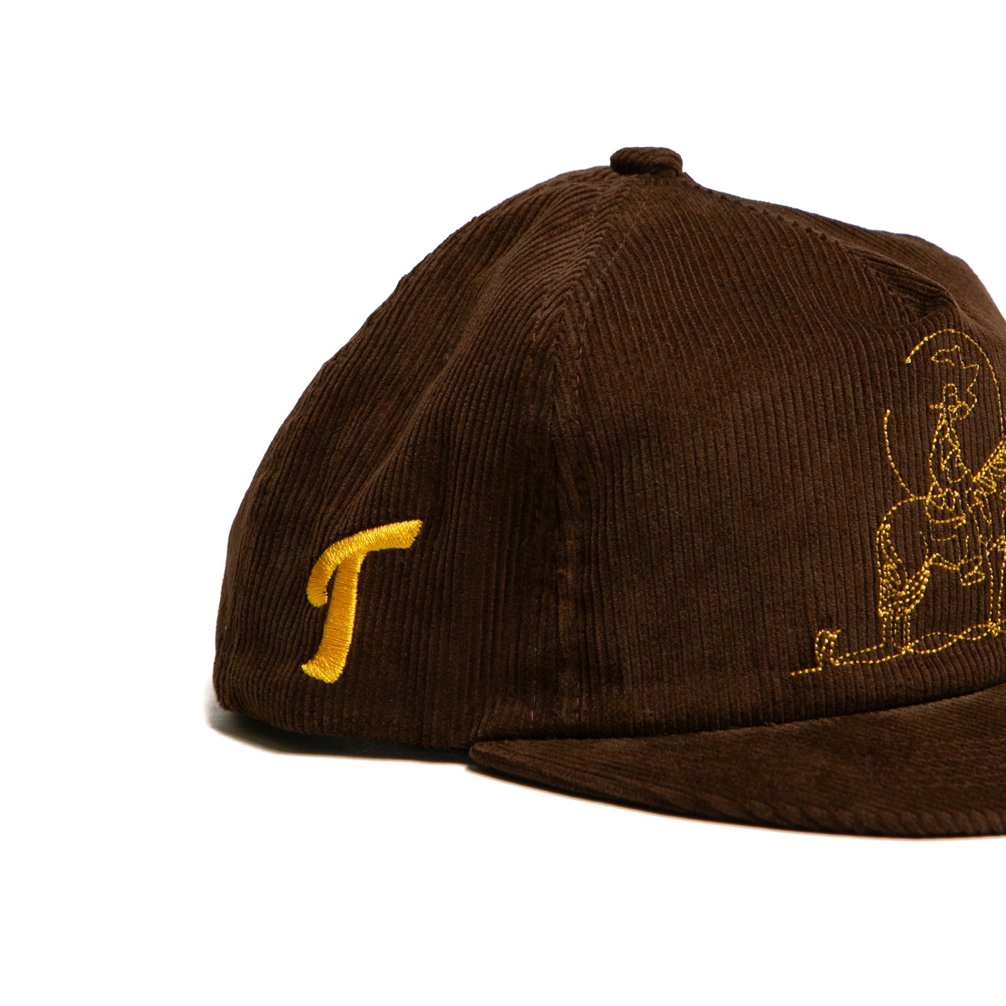 Cowboy Cord Cap Brown