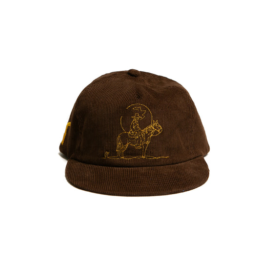 Cowboy Cord Cap Brown