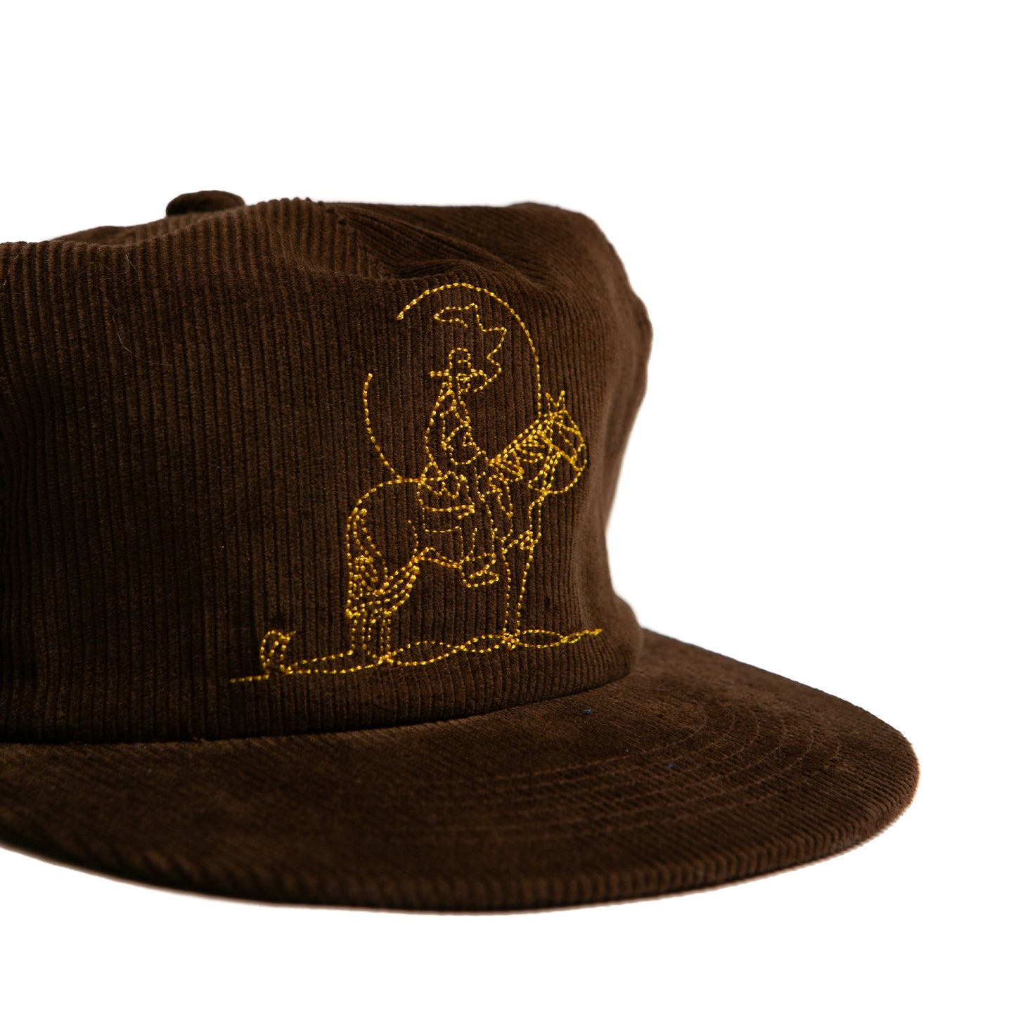 Cowboy Cord Cap Brown